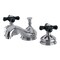 Kingston Brass KS1161PKX Duchess Widespread Bathroom Faucet W/ Brass Pop-Up, Chrome KS1161PKX - alternate 1